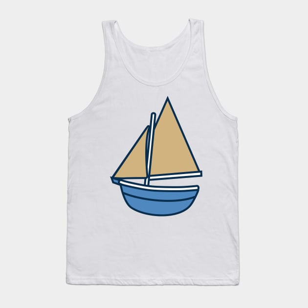 Sailboat Tank Top by ShirtyLife